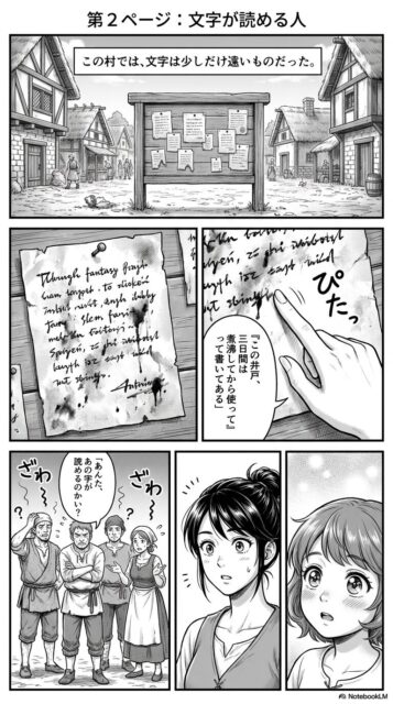 NotebookLM AI漫画 2