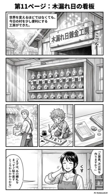 NotebookLM AI漫画 11