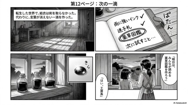 NotebookLM AI漫画 12